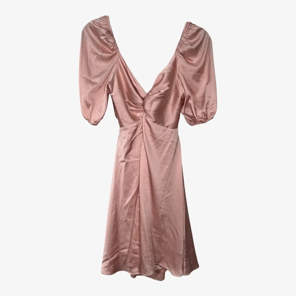 express mini dress DESERT WOVEN SATIN and a fit Women's Mini Dresses - Express